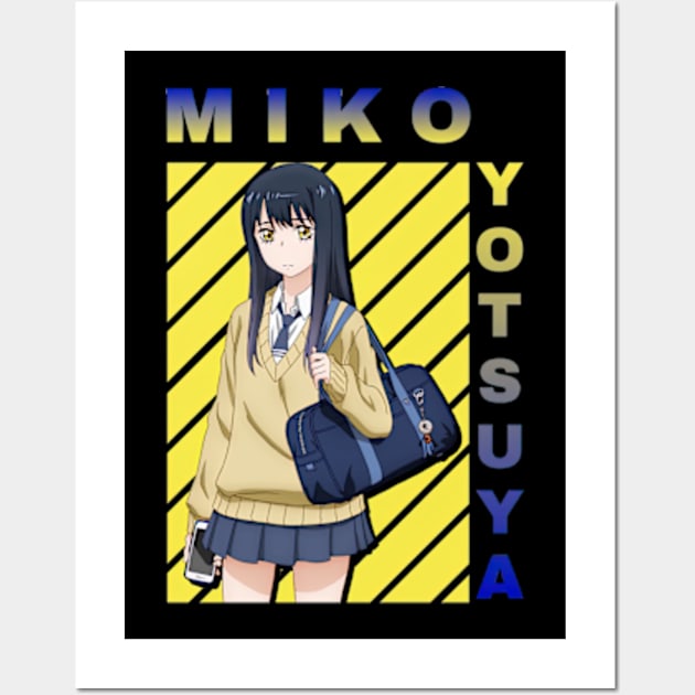 Mieruko Chan-miko Yotsuya Wall Art by TaivalkonAriel